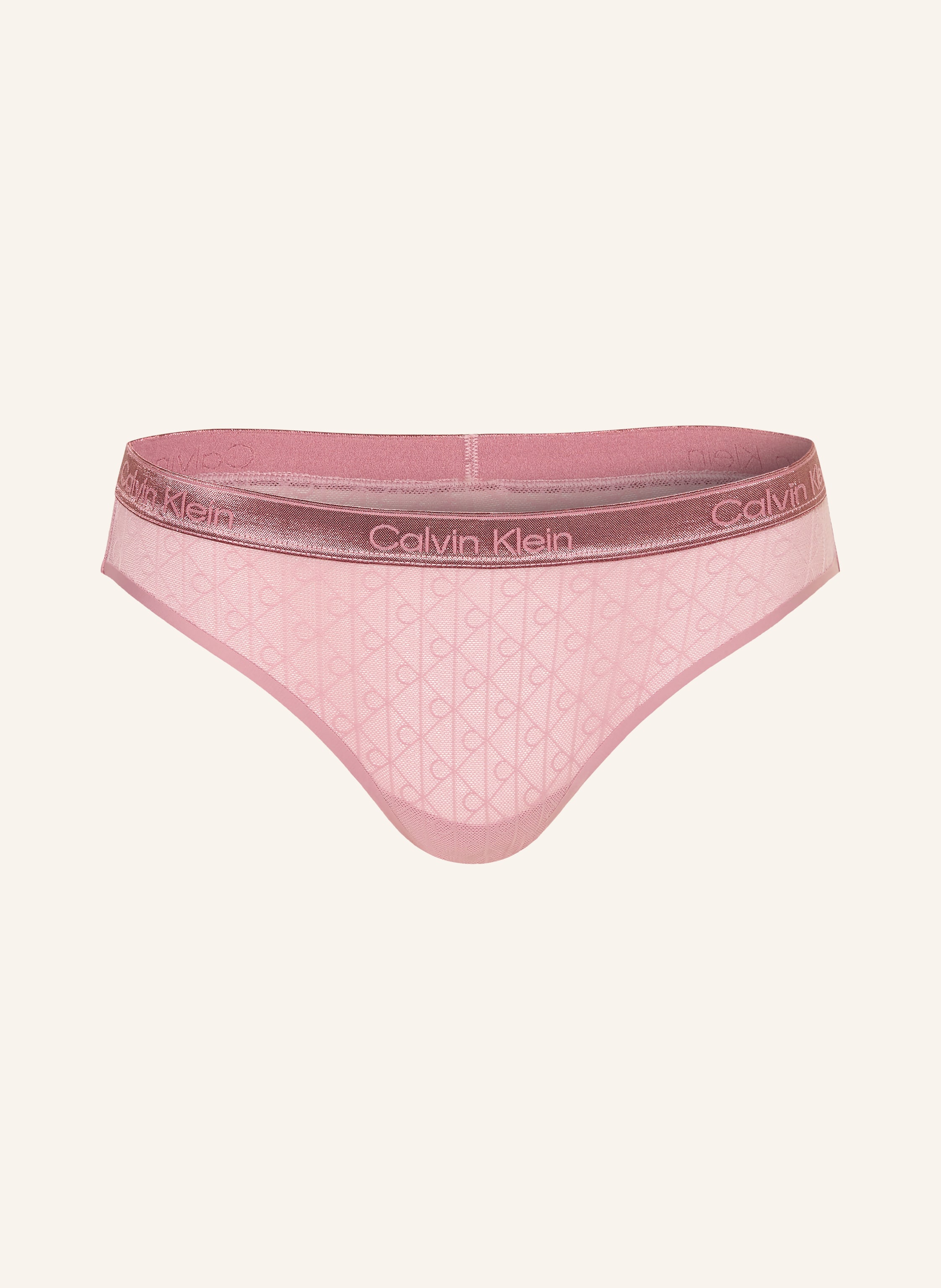 Calvin Klein Slip ICON LACE METALLIC