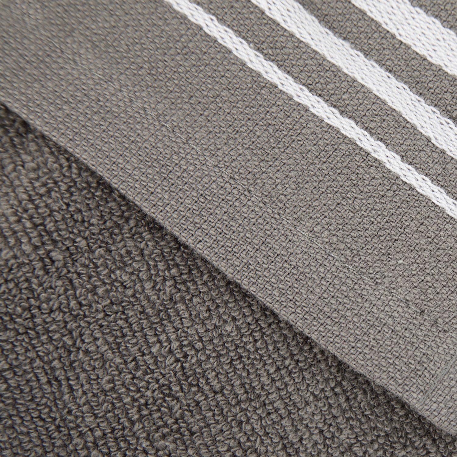 Asciugamano ospite 30x50 cm grigio stone