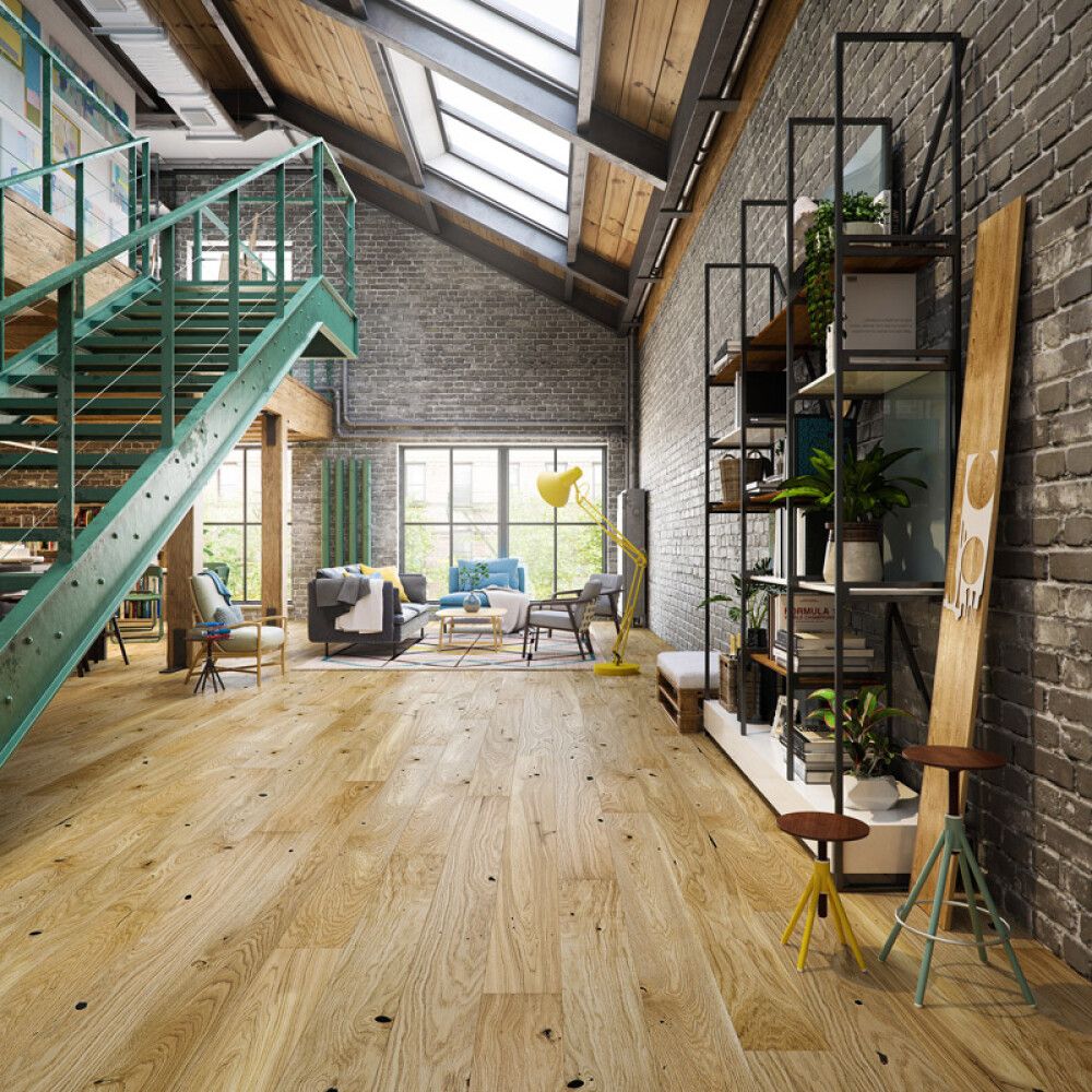 PARKETTGULV LIGNUM OAK NOVUM 1-STAV MATTLAKK 2,77M²/PK