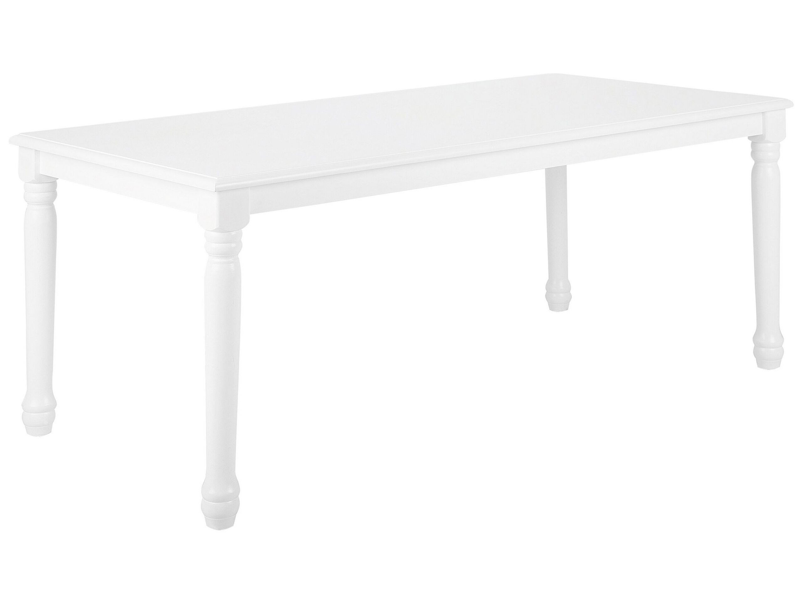 Stół 8os do jadalni biały 180x90cm retro