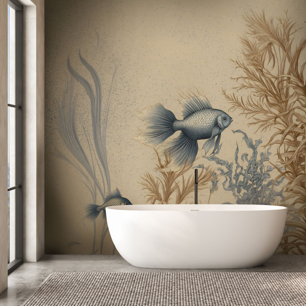 Feeby Fototapeta Ryby i rosliny morskie 150x105