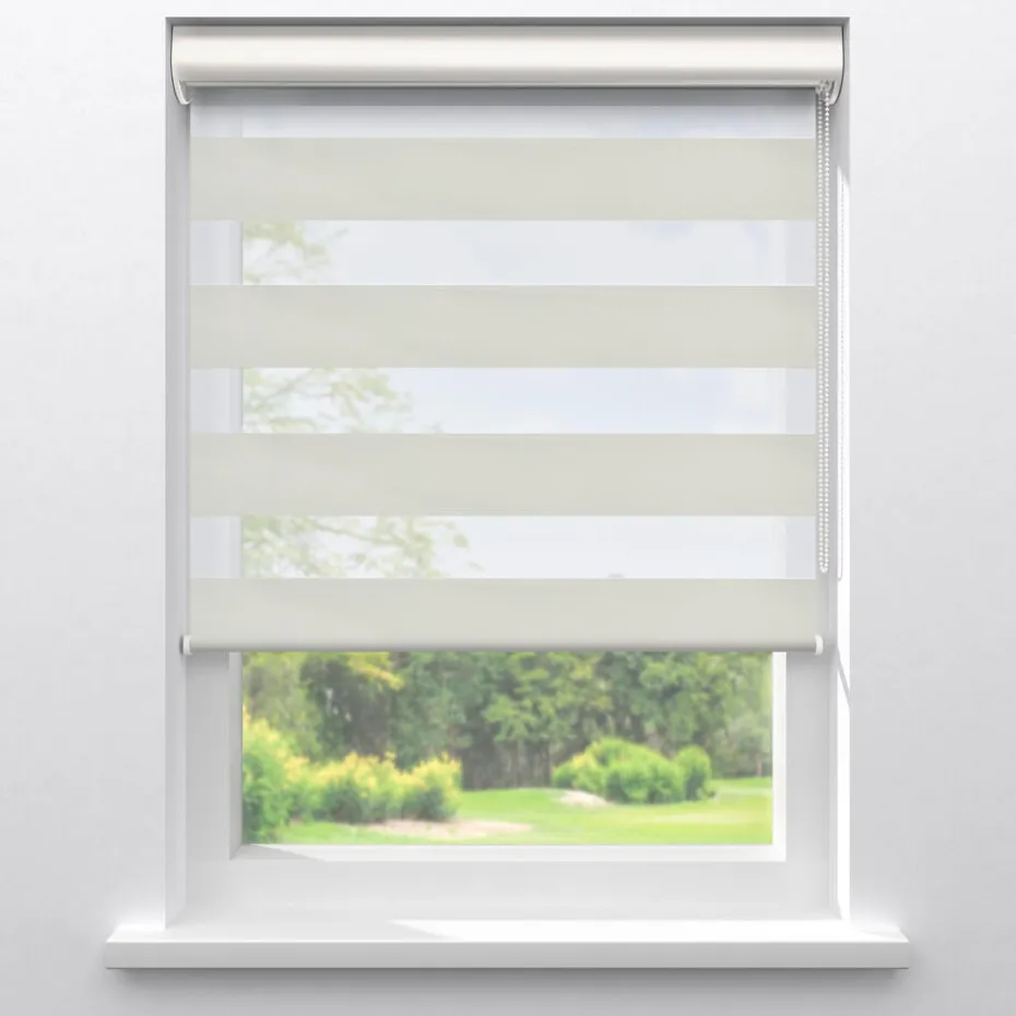 Kwantum Duo-Rolgordijnen | Duorolgordijn Emiel  Naturel