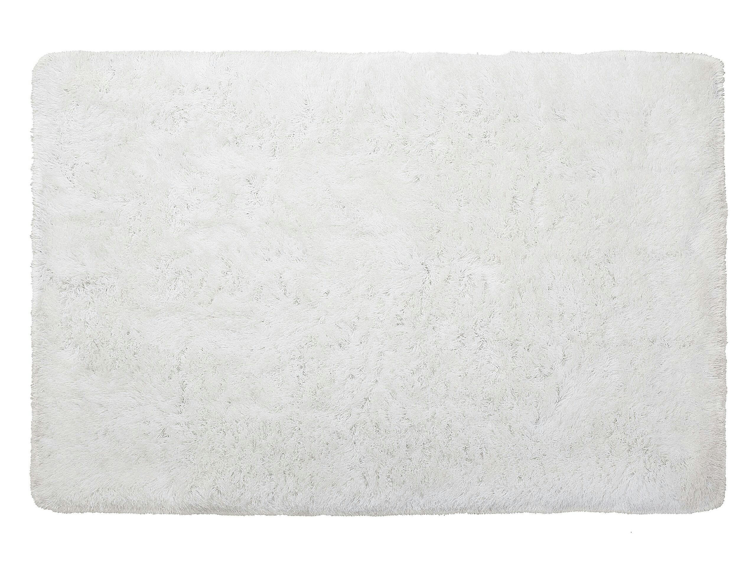 CIDE - Tapis en tissu blanc 200x140cm