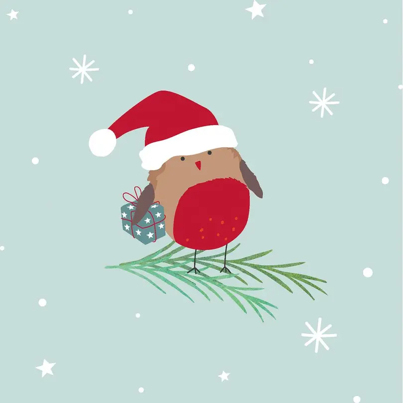 Serviette 20er-Set Santa's calling