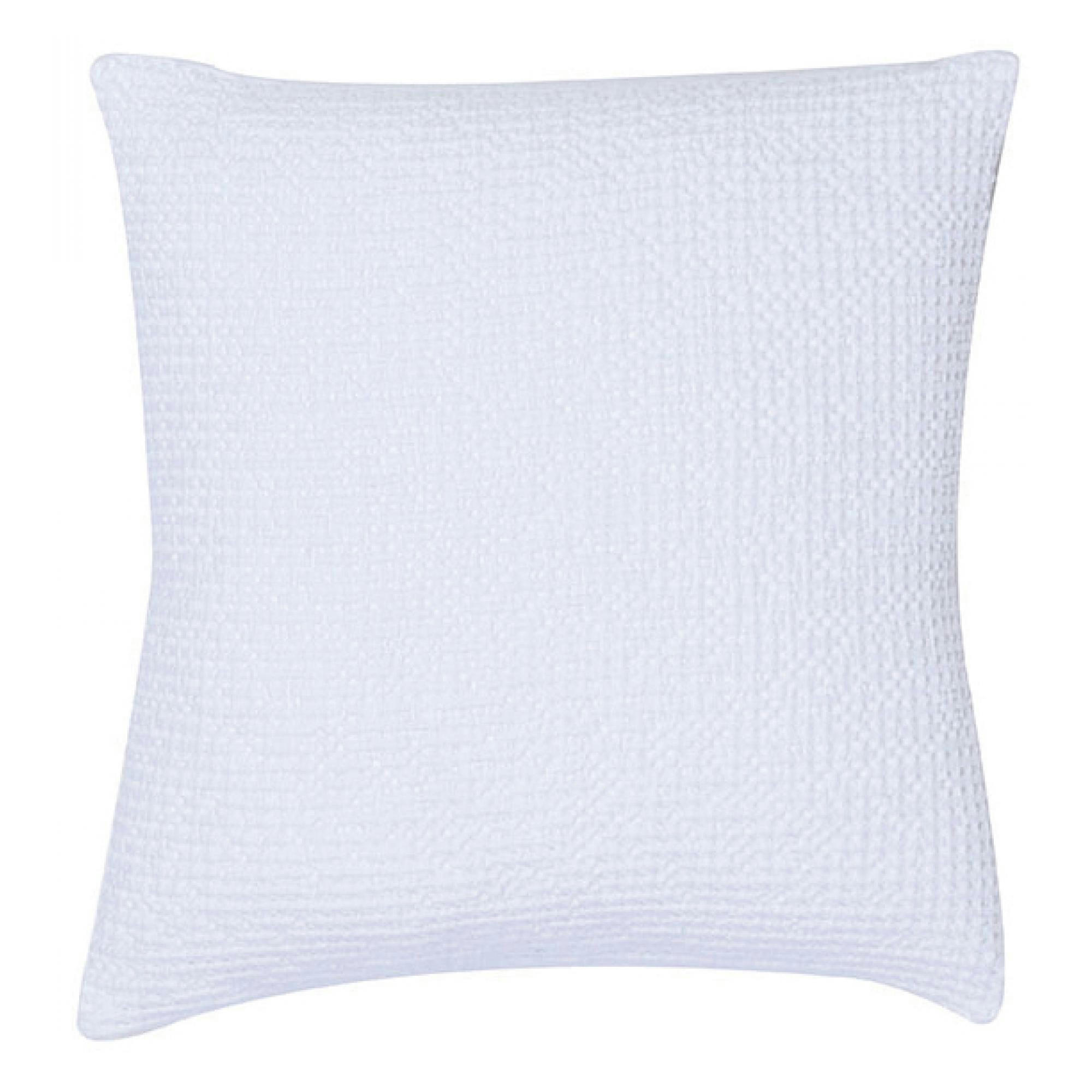 MAIA - Coussin  en coton blanc 45 x 45