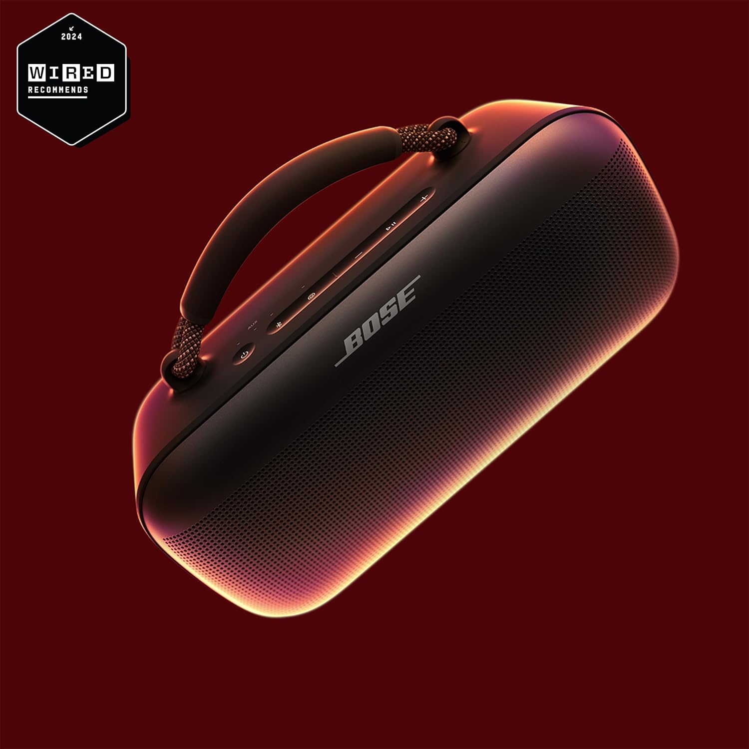 Bose SoundLink Max Portable Speaker  Large Waterproof Bluetooth Speaker  Up to 20 Hours of Battery Life  USB-C  Built-in 3.5mm AUX Input  Black (Renewed)