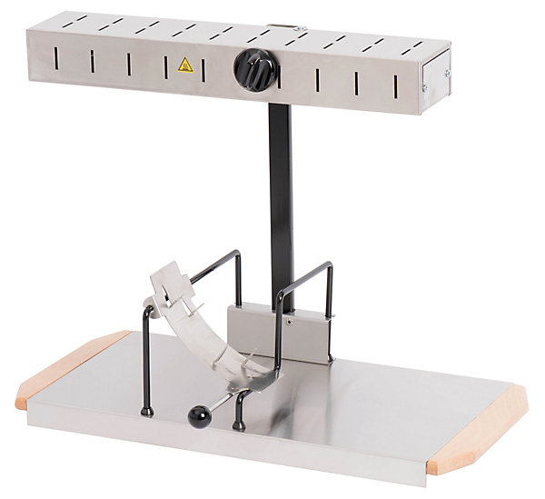 Appareil à raclette ALPAGE Bron Coucke 230 V - 850W, Inox poignées bois - Louis Tellier