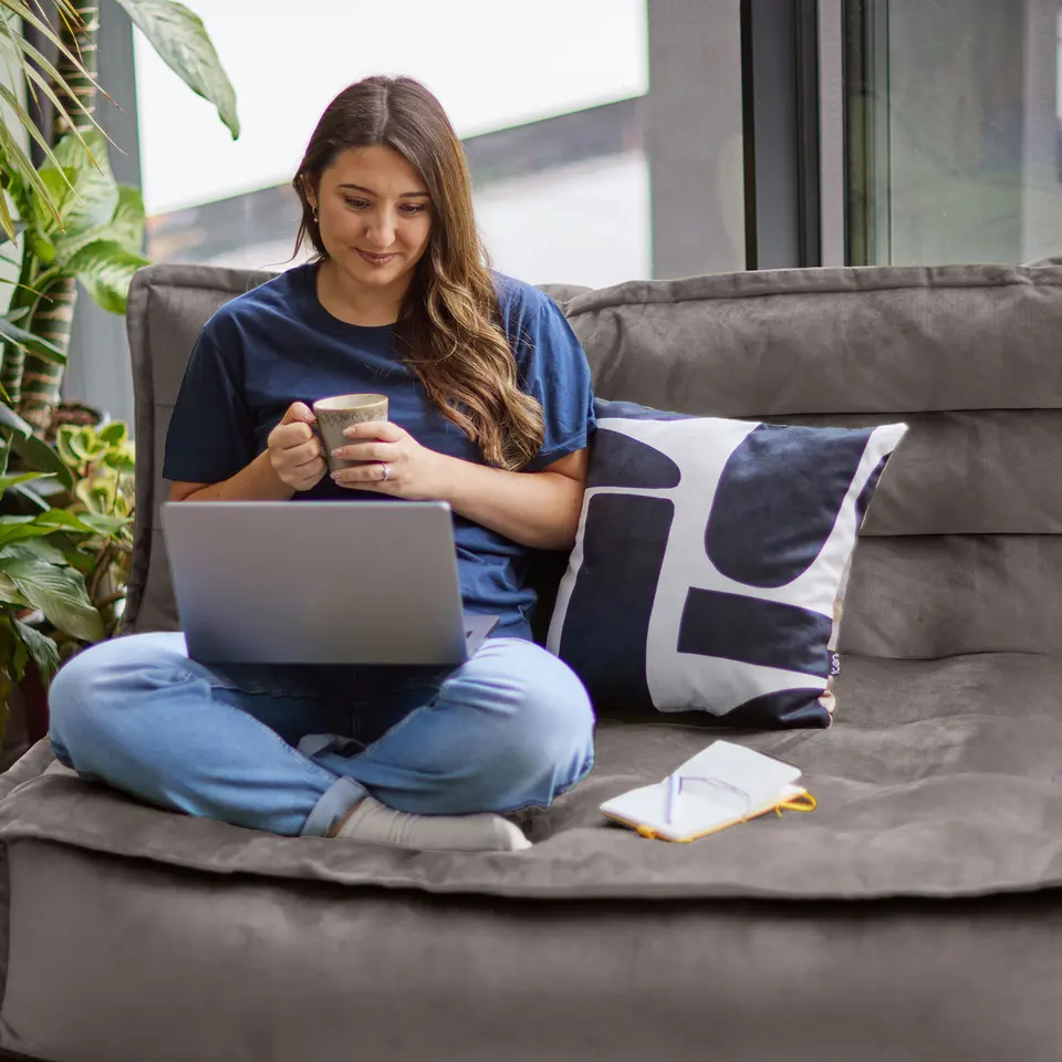 icon Zitzakligstoel Kota - Fluwelen XL Zitzak - Houtskool