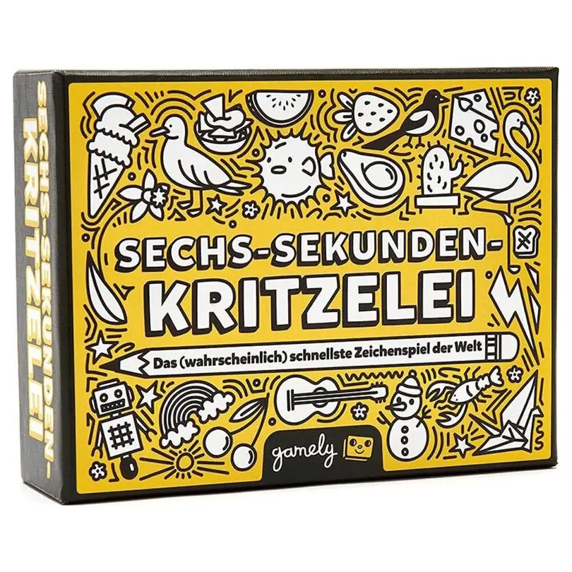 Kartenspiel Sechs-Sekunden-Kritzelei