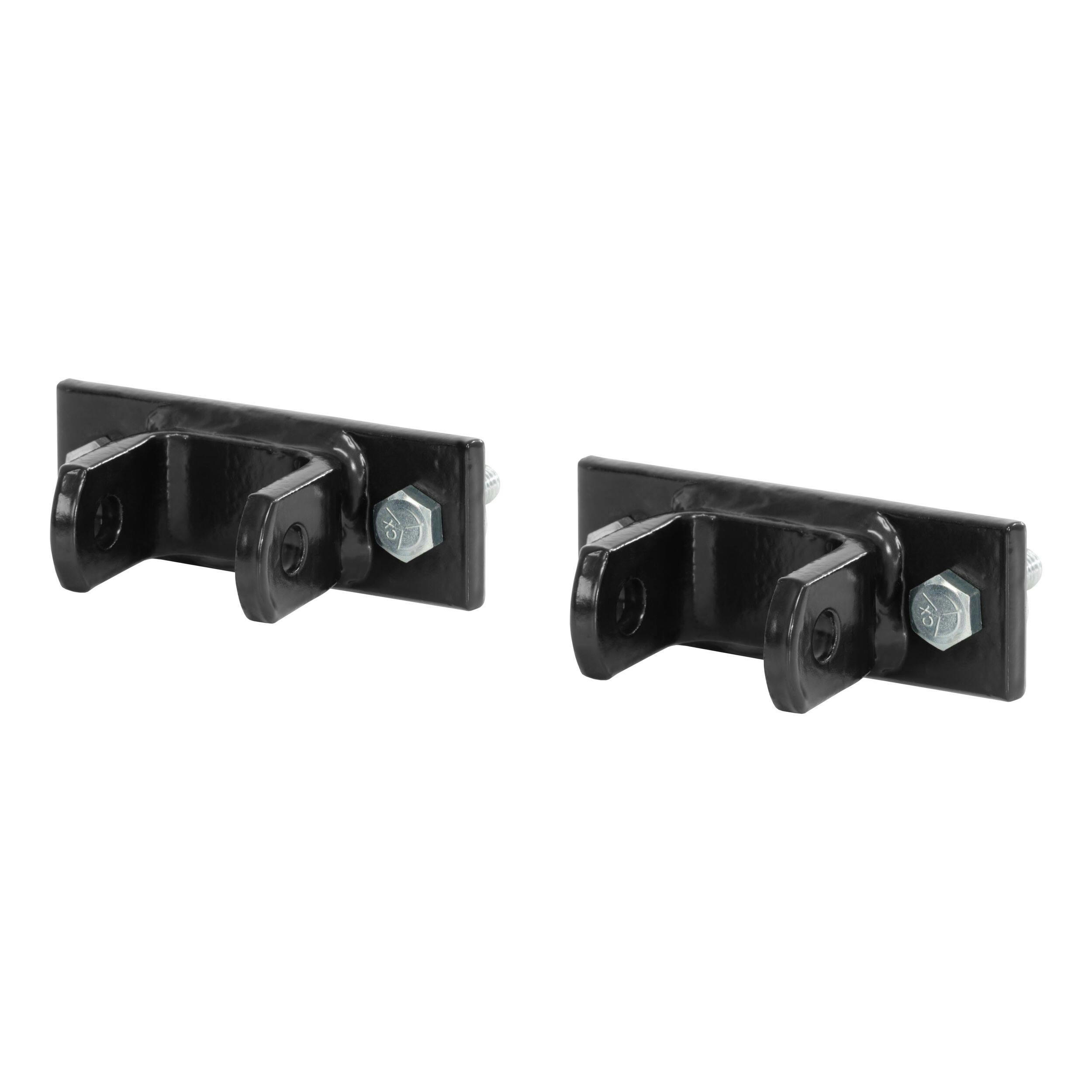 CURT Adjustable Tow Bar Bumper Brackets (1/2-in Pin Holes)