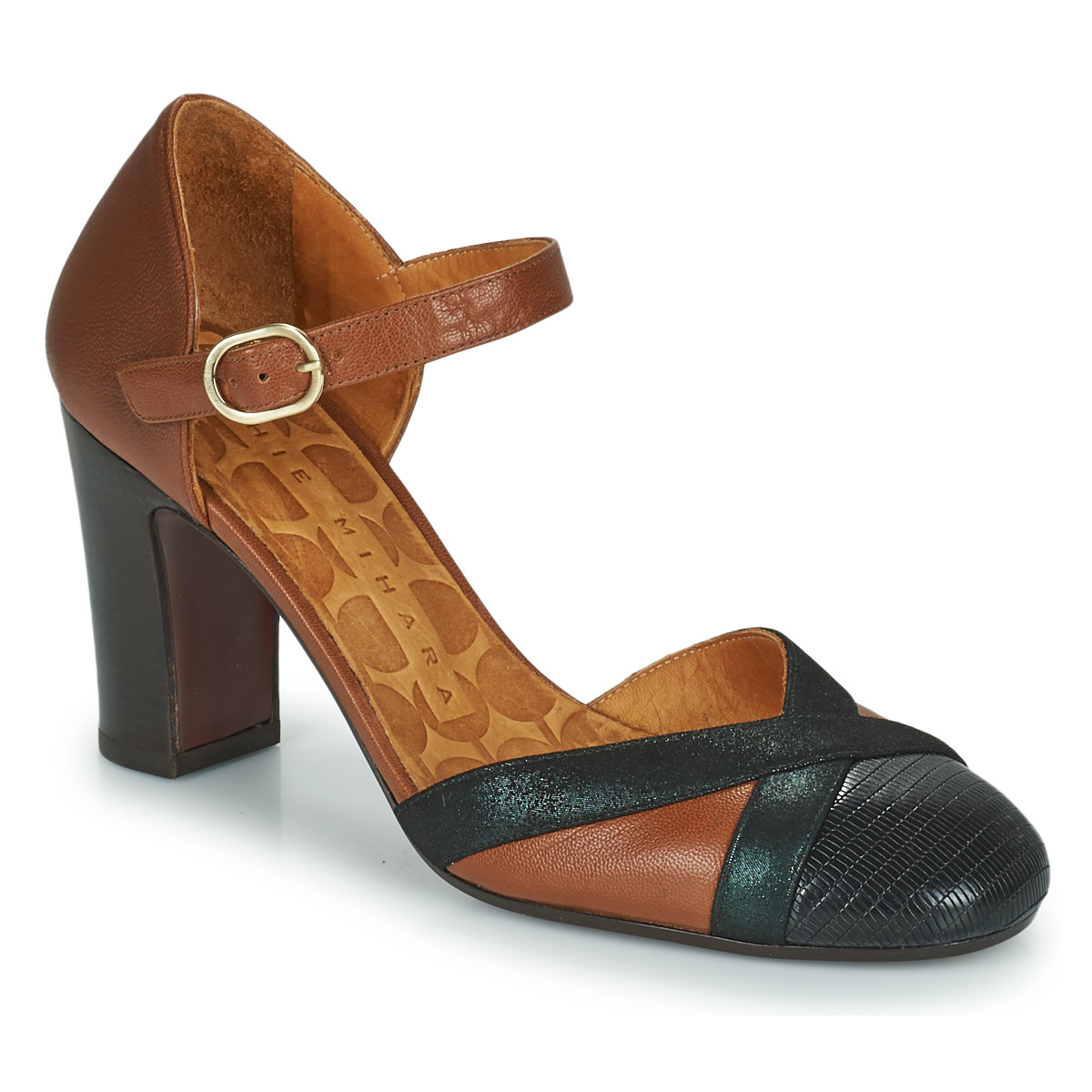 Chie Mihara - WABE - Camel / Black