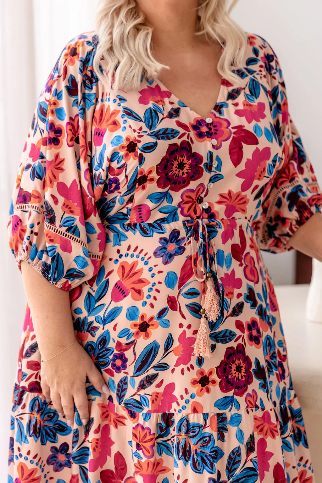Addison Maxi Dress in Jardin