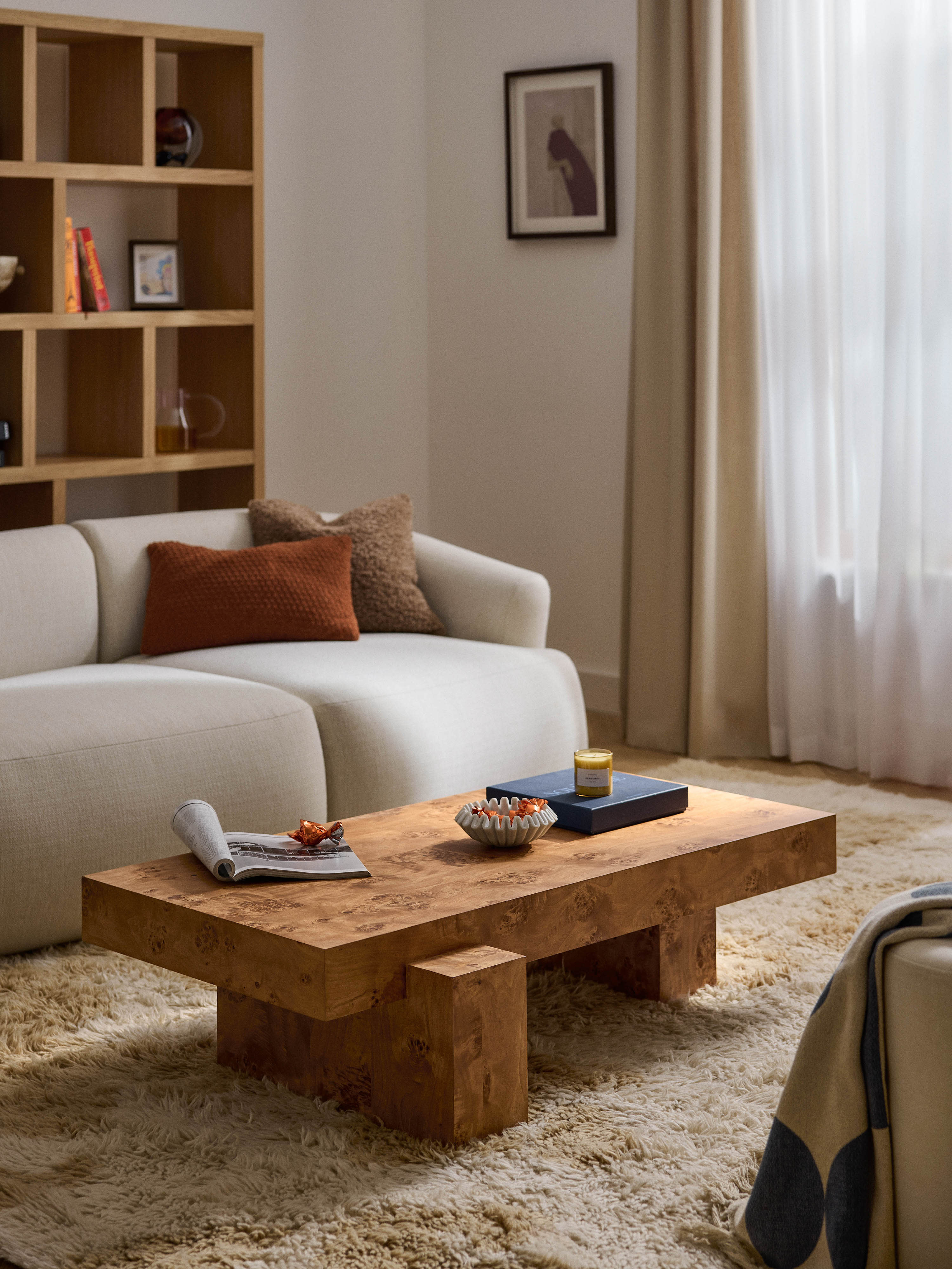 Holz-Couchtisch Simon