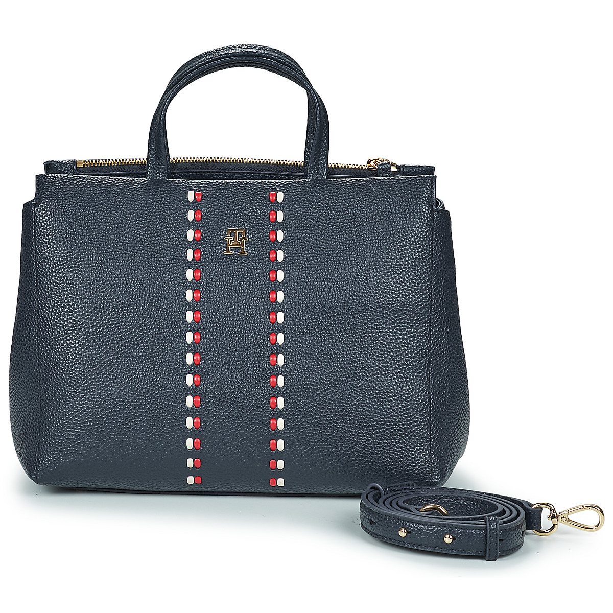 Tommy Hilfiger - TH TIMELESS SATCHEL - Marine