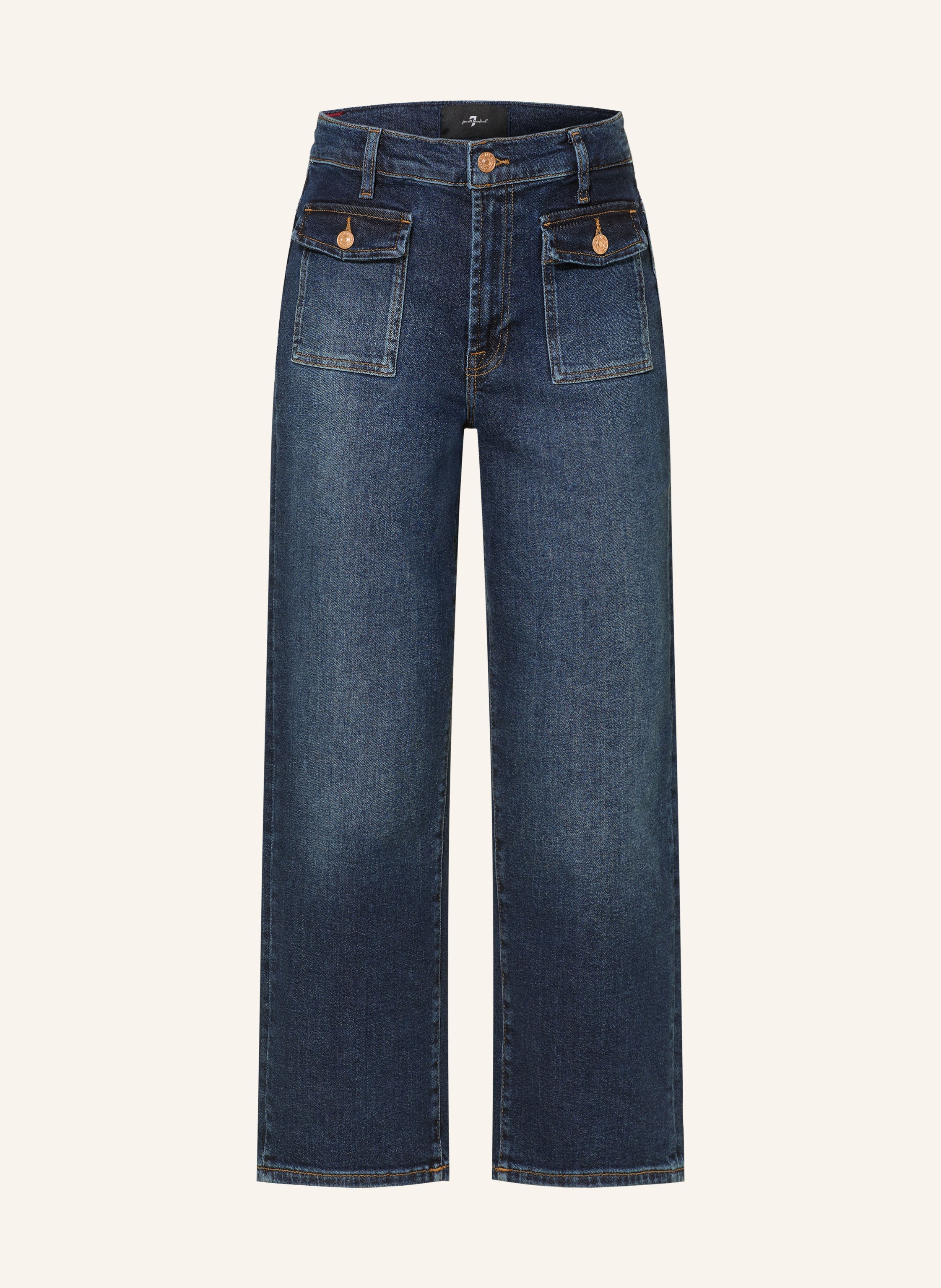 7 for all mankind Straight Jeans STOVEPIPE