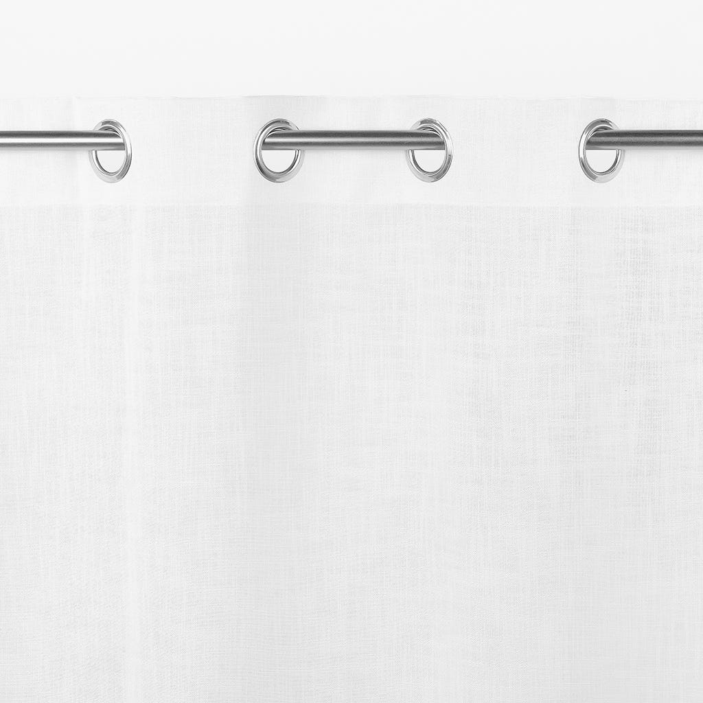 Cortinado Semi Opaco Branco 4EVERYDAY