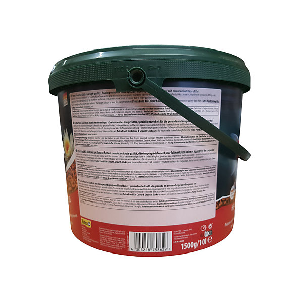 Aliment complet pour carpes Koïs Tetra pond Koï sticks 10L