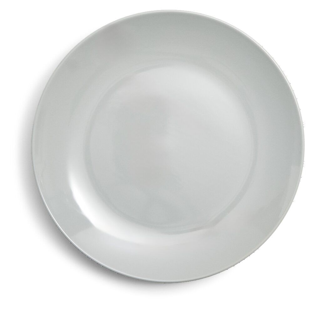 Assiette plate Madrid grès vert d'eau Ø27cm