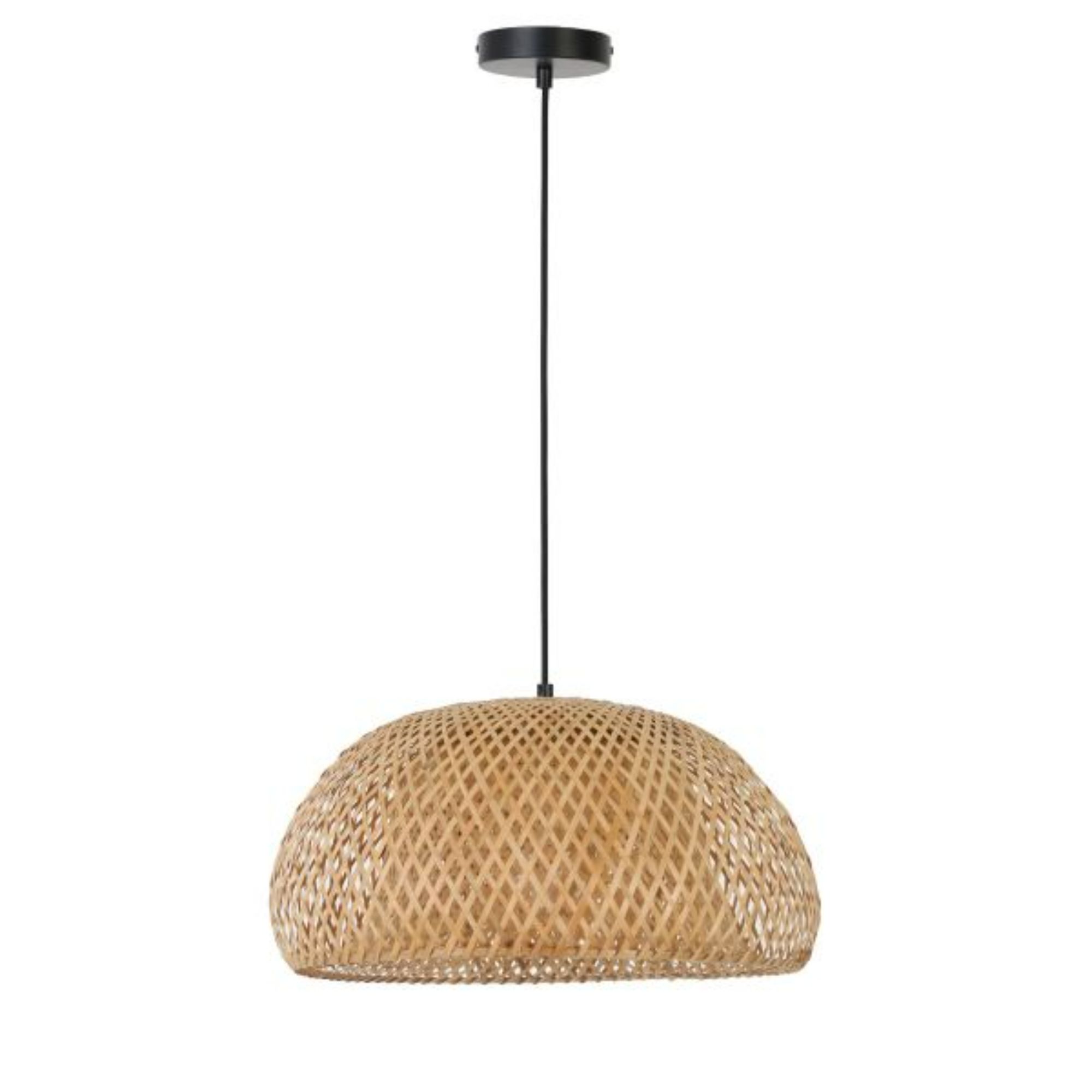 Light & Living hanglamp Timeo - bruin - Ø44cm