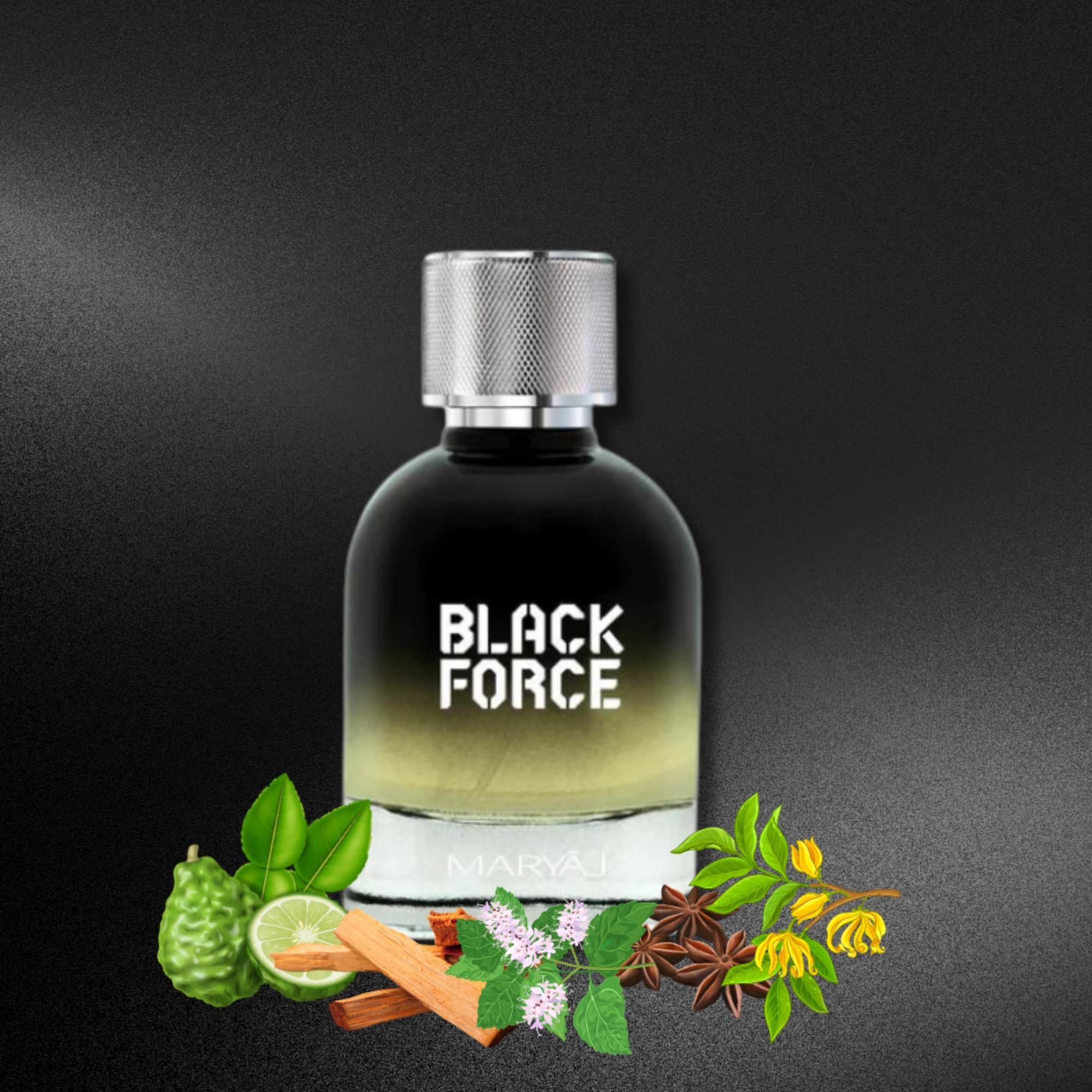 Maryaj Black Force Eau De Parfum For Men 100 ml