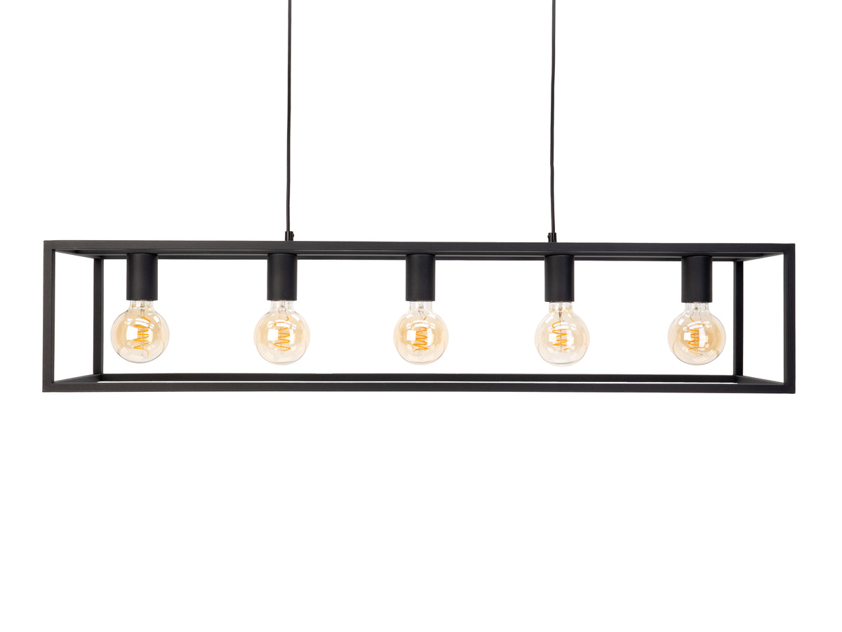 EGLO hanglamp Eldrick - e27 - 100 cm - zwart