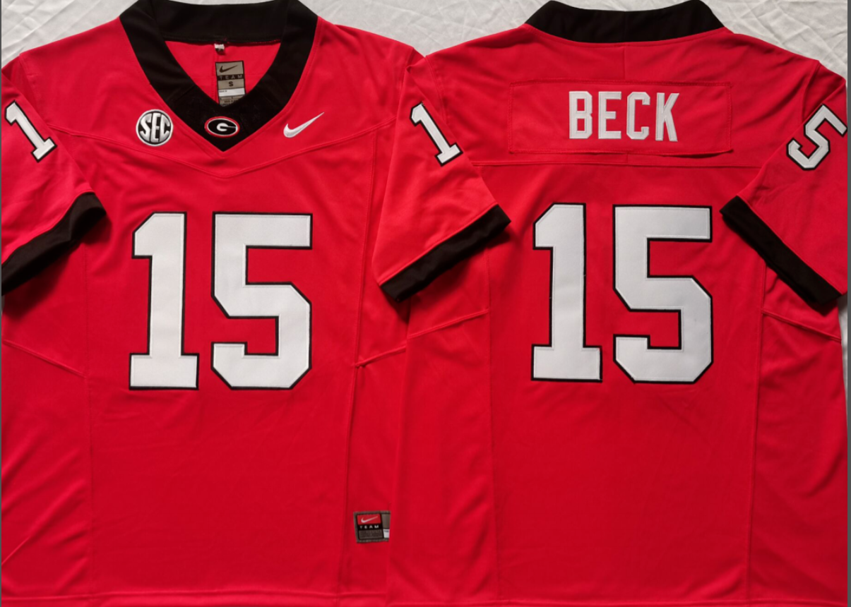 Carson Beck NCAA Georgia Bulldogs Nike Vapor Limited Jersey