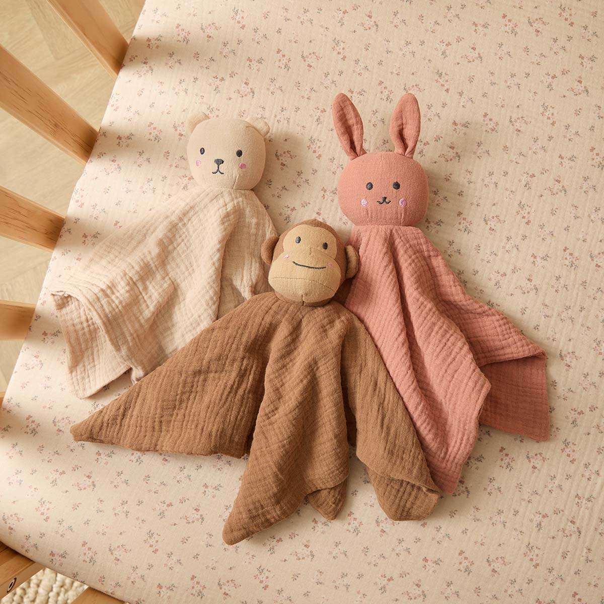 Soft Cotton Monkey Snuggle