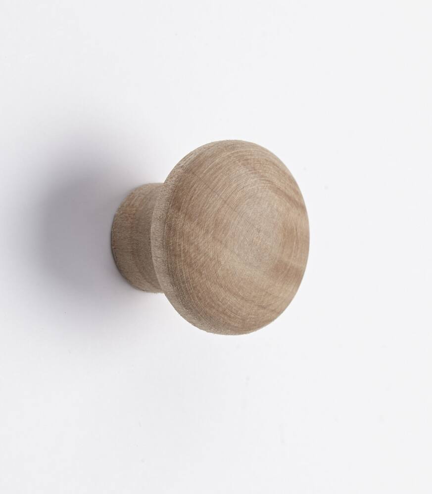 Peerless Rowland Knob, Unfinished Wood, 1-1/4-in