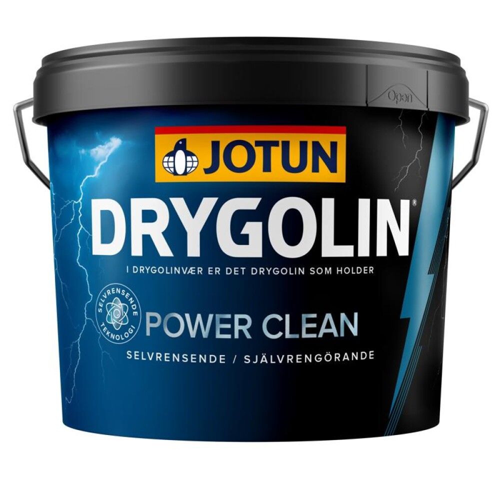 MALING JOTUN DRYGOLIN POWER CLEAN HVIT BASE 2,7L