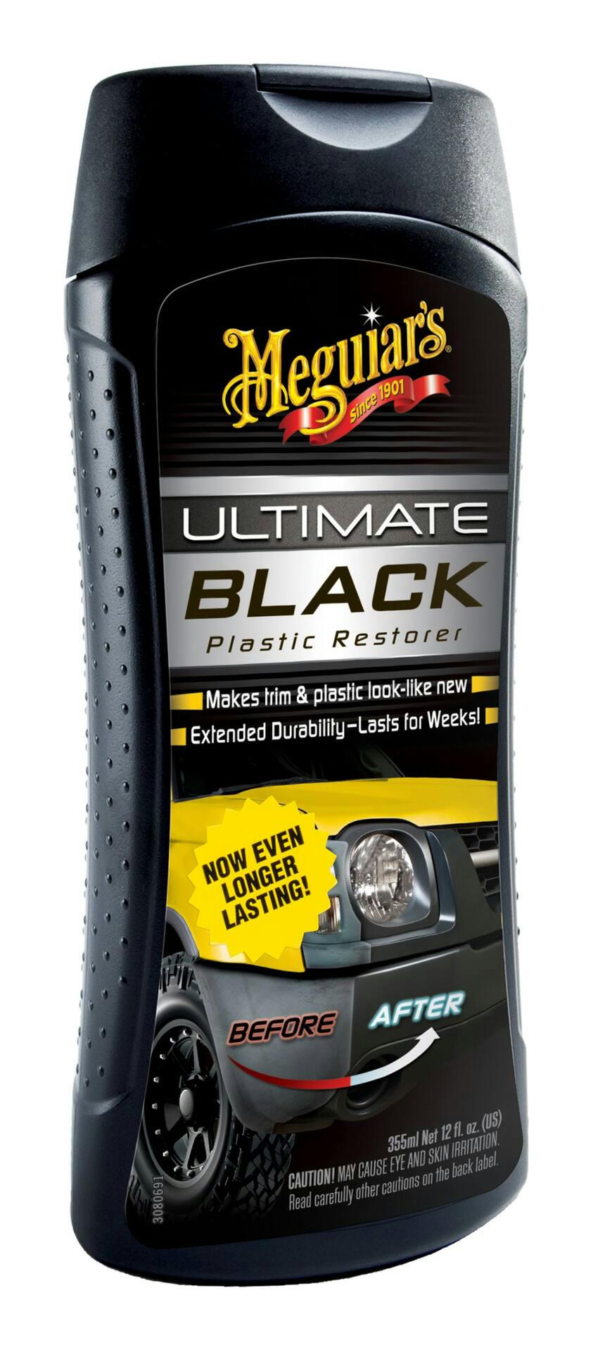 Meguiar's Ultimate Black Plastic Restorer, 355-mL