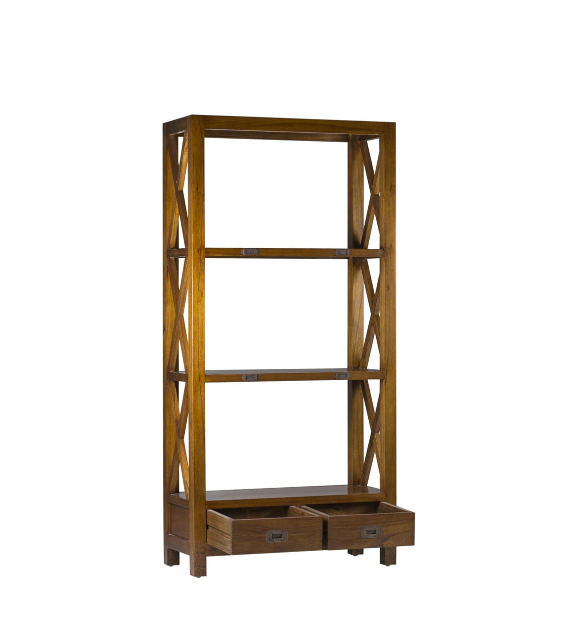 STAR - Bibliothèque en bois marron H165