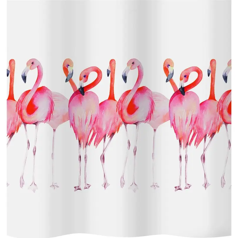 Duschvorhang Flamingo