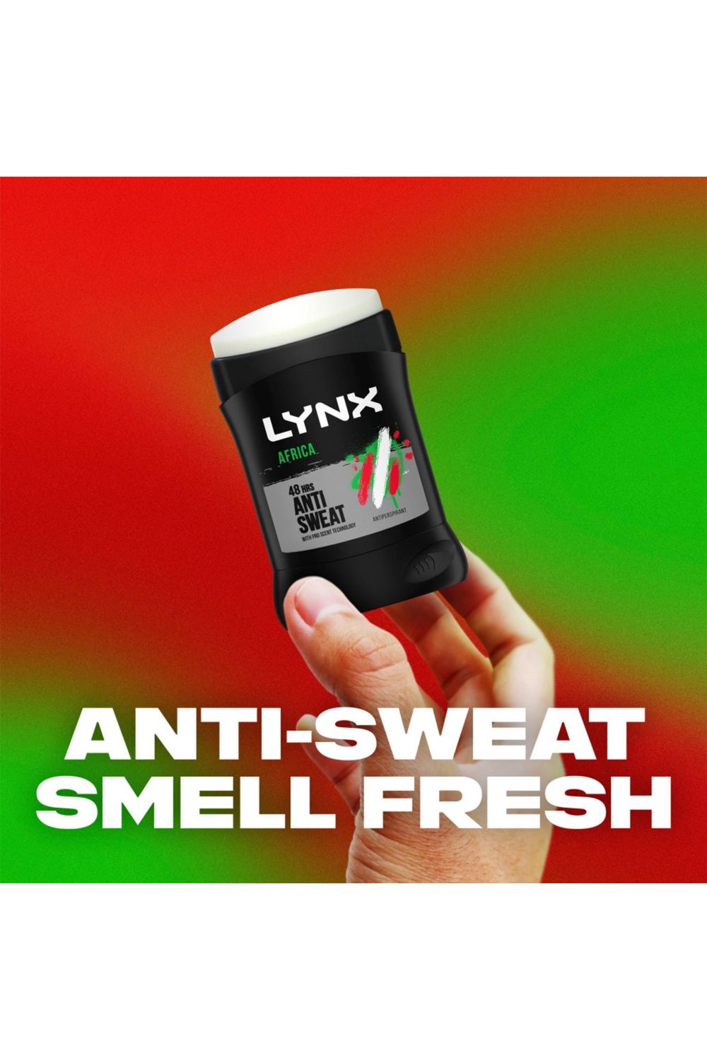 Lynx 3x of Africa 'Anti-perspirant' Deodorant Stick, 50ml