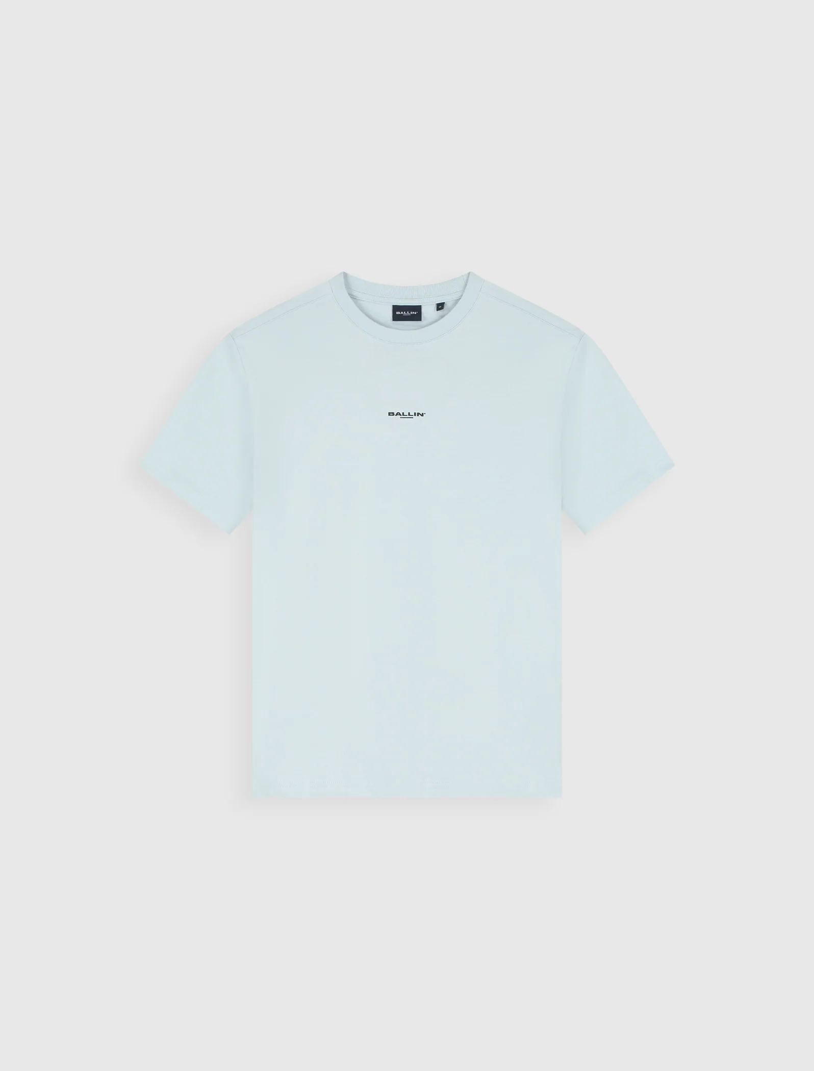 Junior Stacked Logo Sketch T-shirt | Light Blue