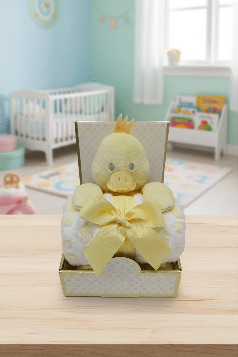 Yellow Duck With Blanket