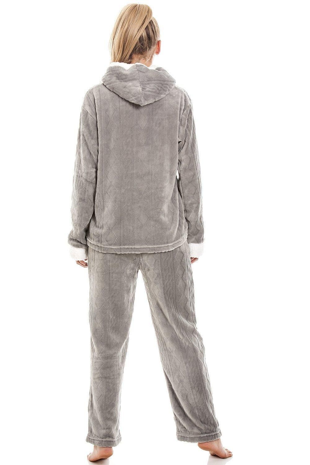 Camille Supersoft Hooded Pyjama Set