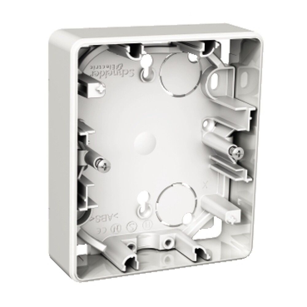 FORHØYNINGSRAMME SCHNEIDER ELECTRIC WDE002360 EXXACT PRIMO 2-FACK 22MM HVIT