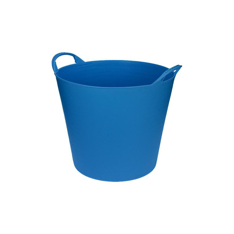 Seau en plastique souple bleu clair 42 L AVR-TOOLS
