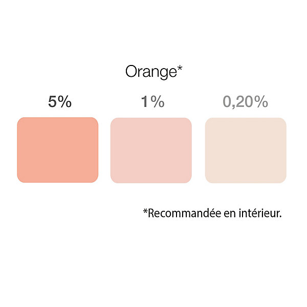 Colorant universel pour peinture orange 100ml