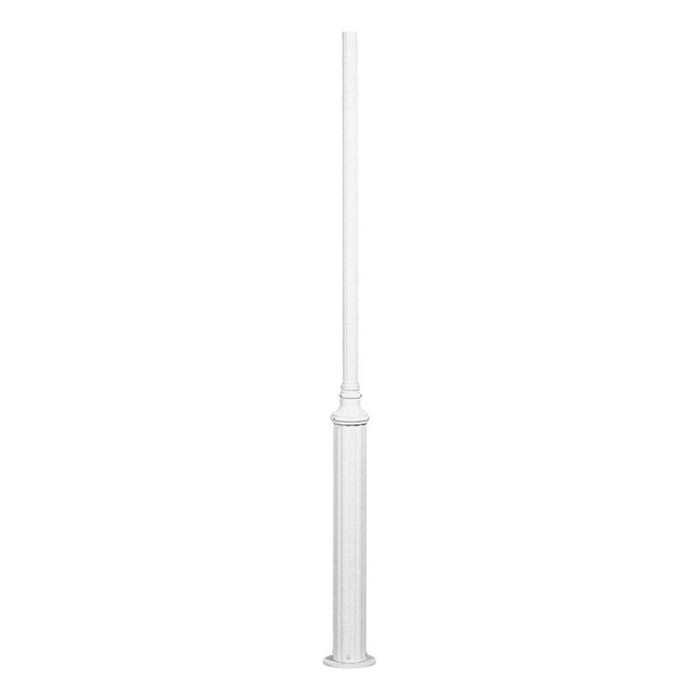 STOLPE KONSTSMIDE DRACO HVIT 200CM