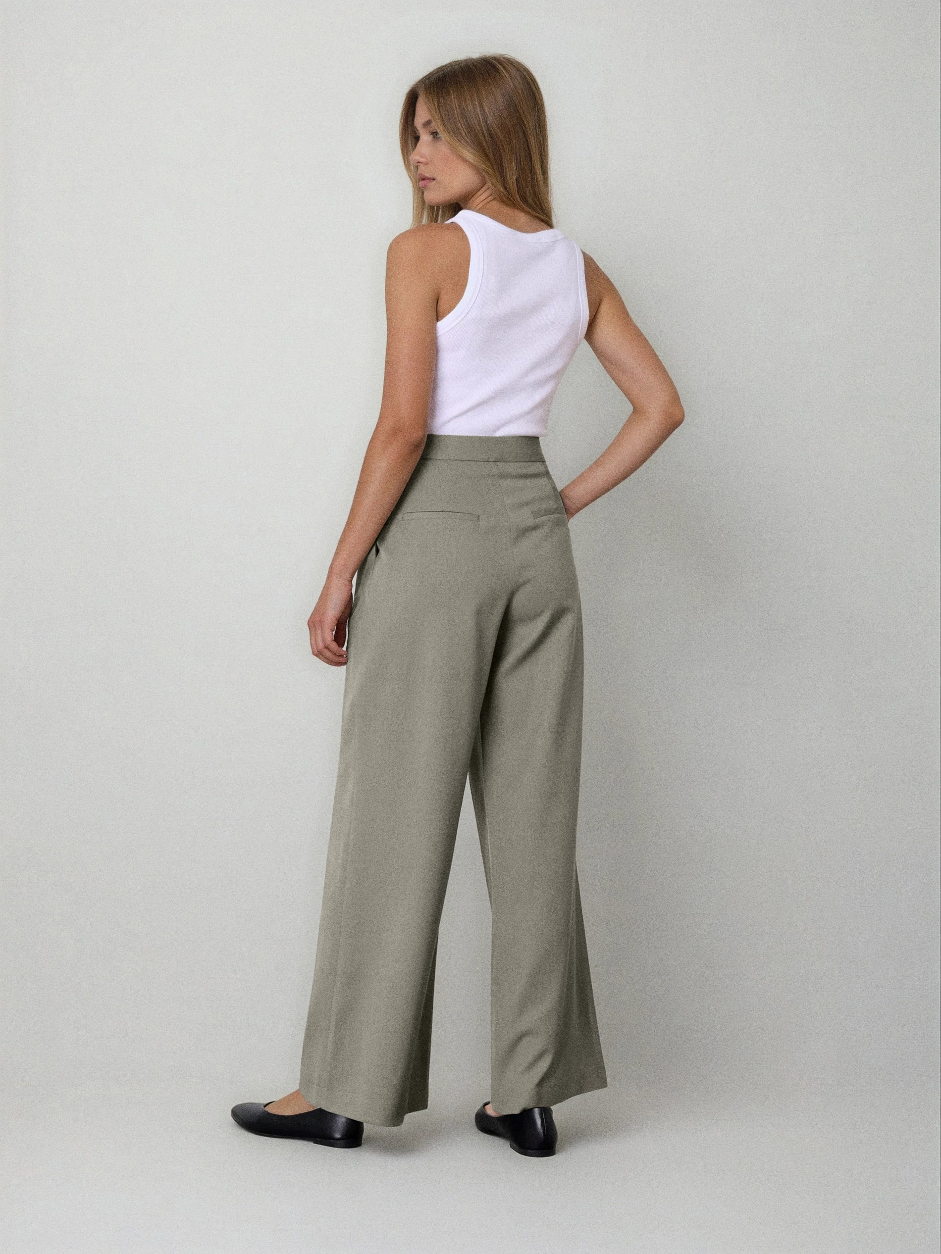 Spodnie wide leg