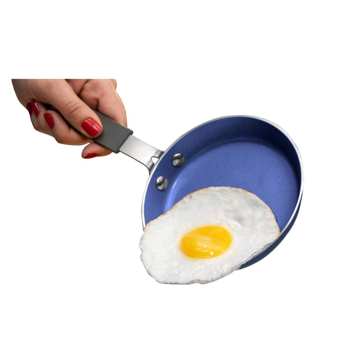 As Seen On TV GraniteStone Diamond Aluminum Mini Egg Pan, 5.5-in