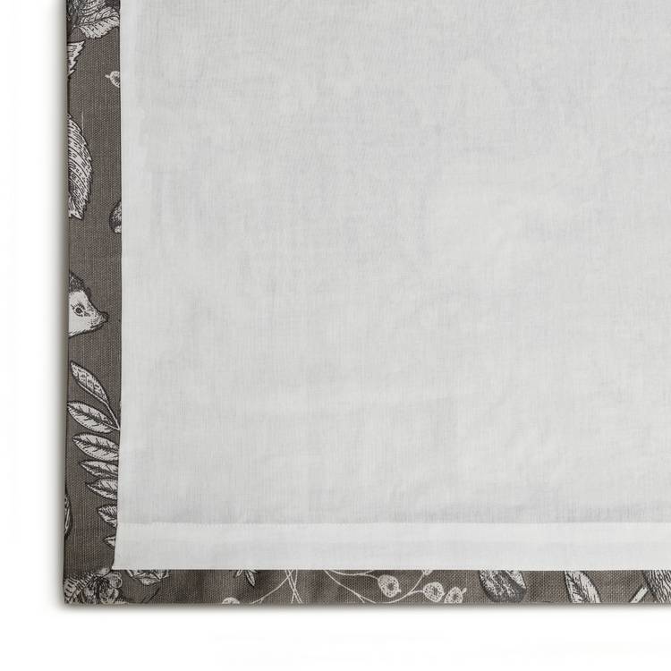 Habitat Forest Eyelet Curtains - Grey - 117x137cm