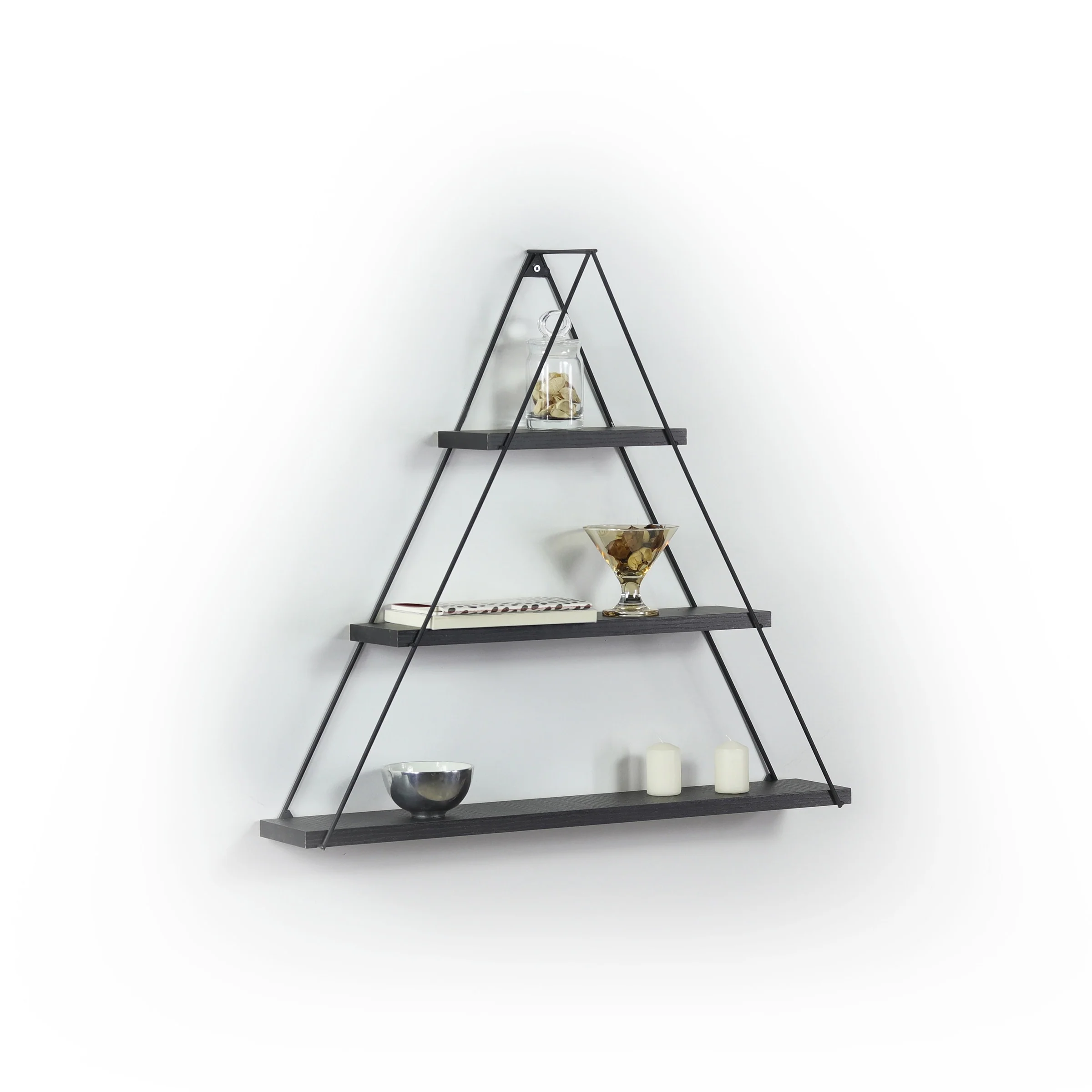 Mostar Modern Decorative Triangle Design Shelf