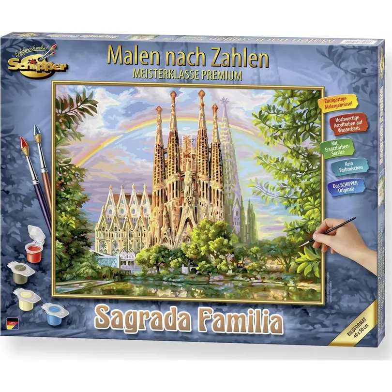 Bastelset Malen nach Zahlen