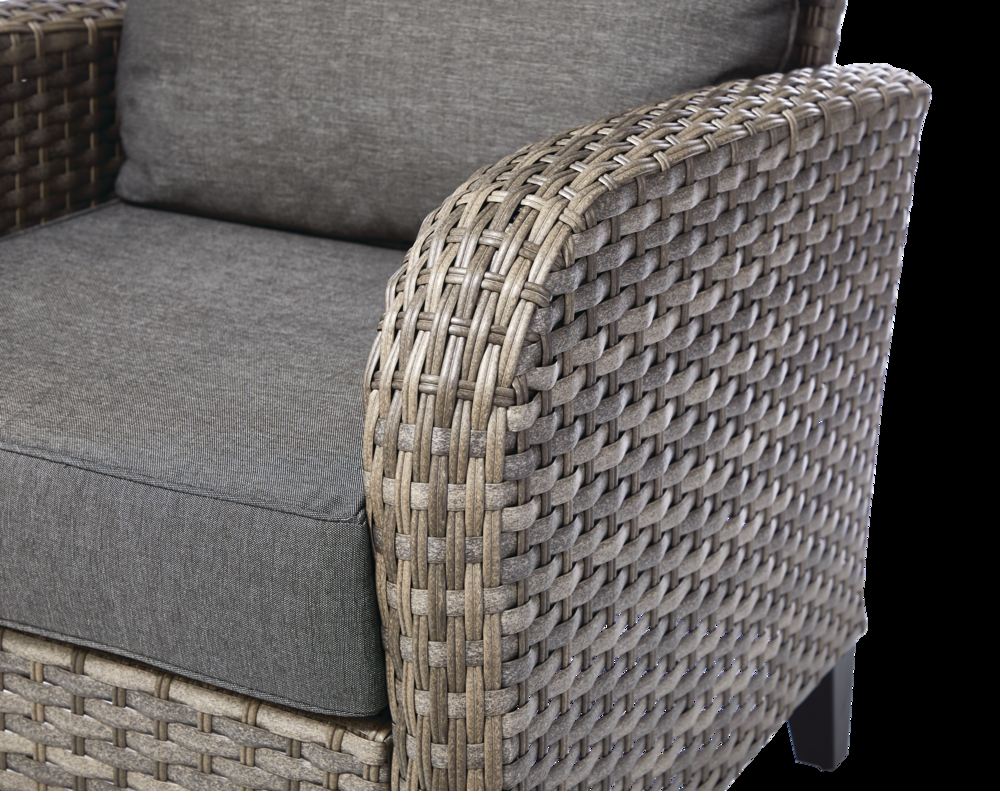 CANVAS Breton All-Weather Wicker Outdoor Patio Armchair