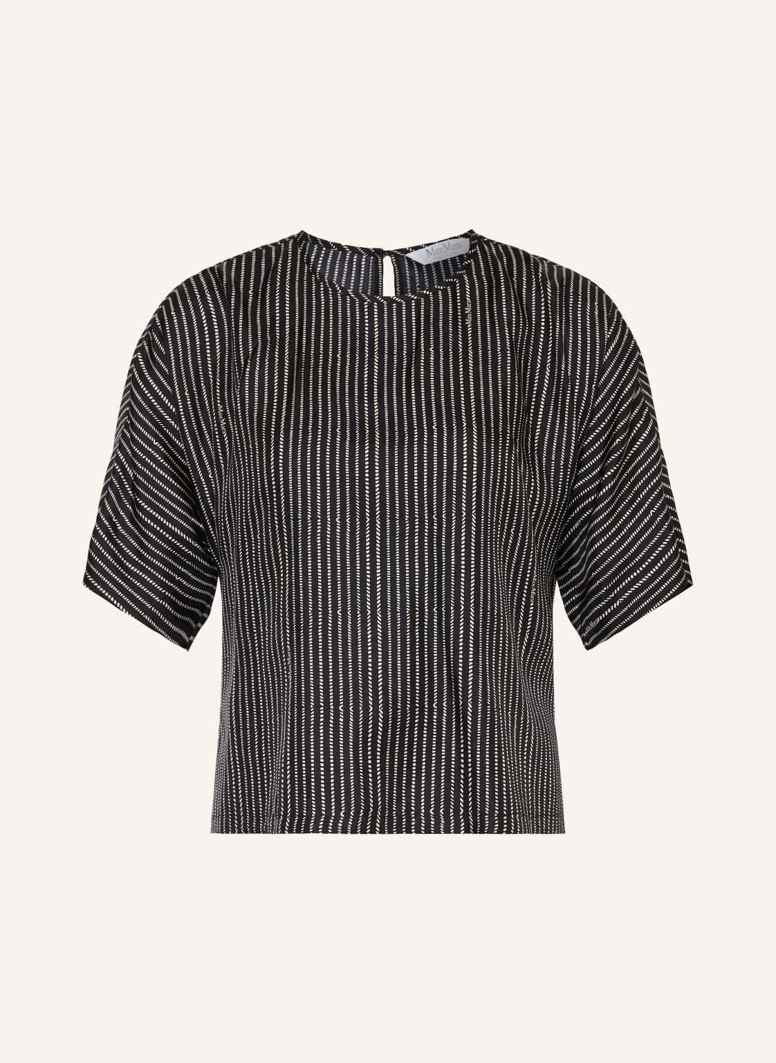 Max Mara Blusenshirt NORDICA aus Seide mit 3/4-Arm