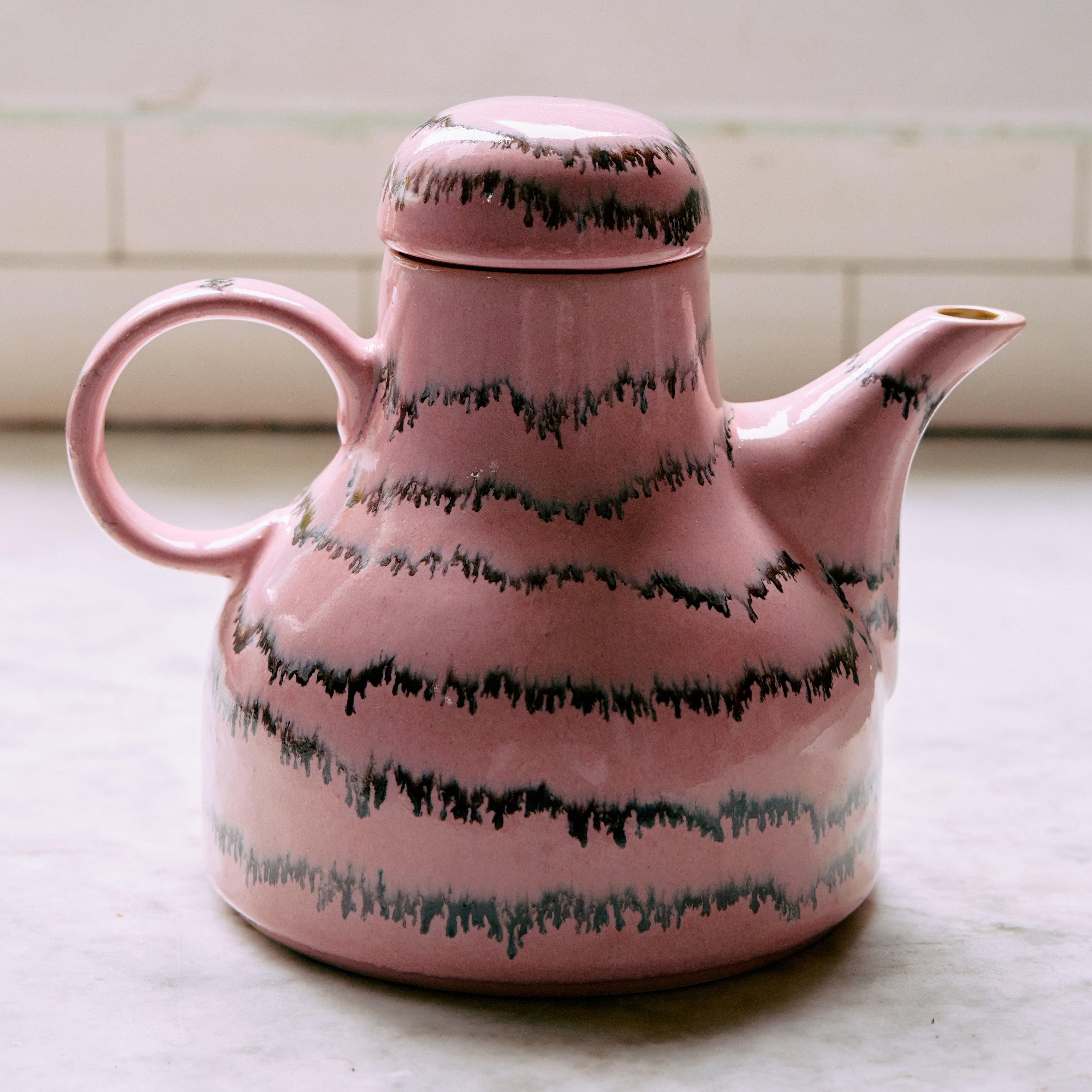 HKliving 70's Ceramics Koffiepot - Bubble