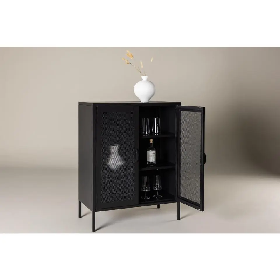 Svea - Zivo dressoir - 80 cm - zwart