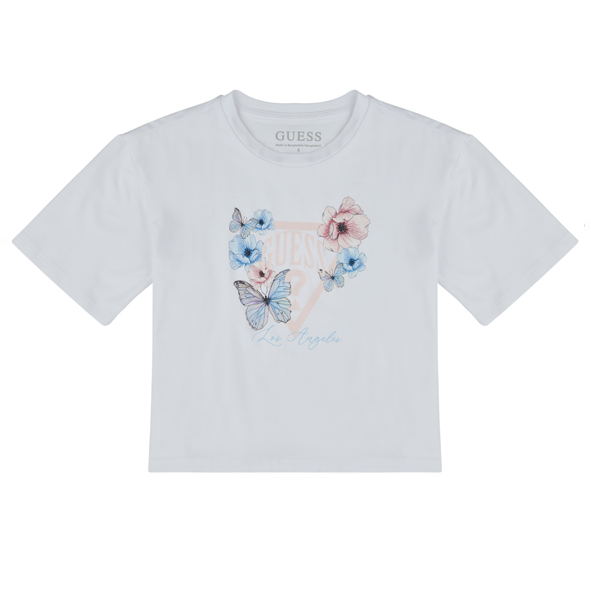 Guess - MIDI SS T SHIRT - White